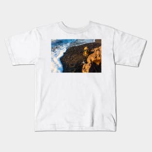 Diving Helmet And Seafoam Kids T-Shirt